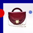 Charger l'image dans la galerie, Mini-sac Léon bordeaux