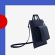 Charger l'image dans la galerie, Sacoche bandoulière en cuir Le 91 - Marine