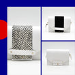 Charger l'image dans la galerie, Mini sac box - Blanc et noir