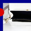 Charger l'image dans la galerie, Mini sac box - Blanc et noir