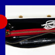 Charger l'image dans la galerie, Mini sac box - Blanc et noir