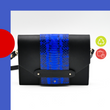 Charger l'image dans la galerie, Mini sac modulable - Noir et bleu Klein motifs