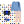 Charger l&#39;image dans la galerie, Mini sac modulable - Noir et bleu Klein motifs
