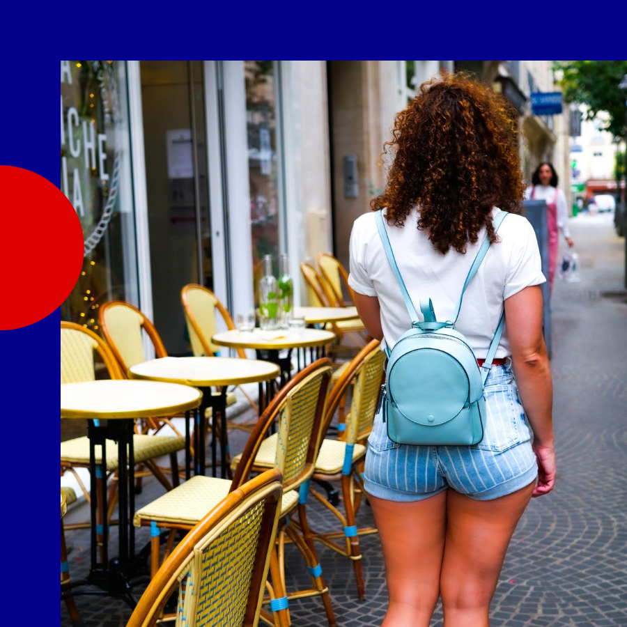 Sac dos de luxe Aqua La P pixterie