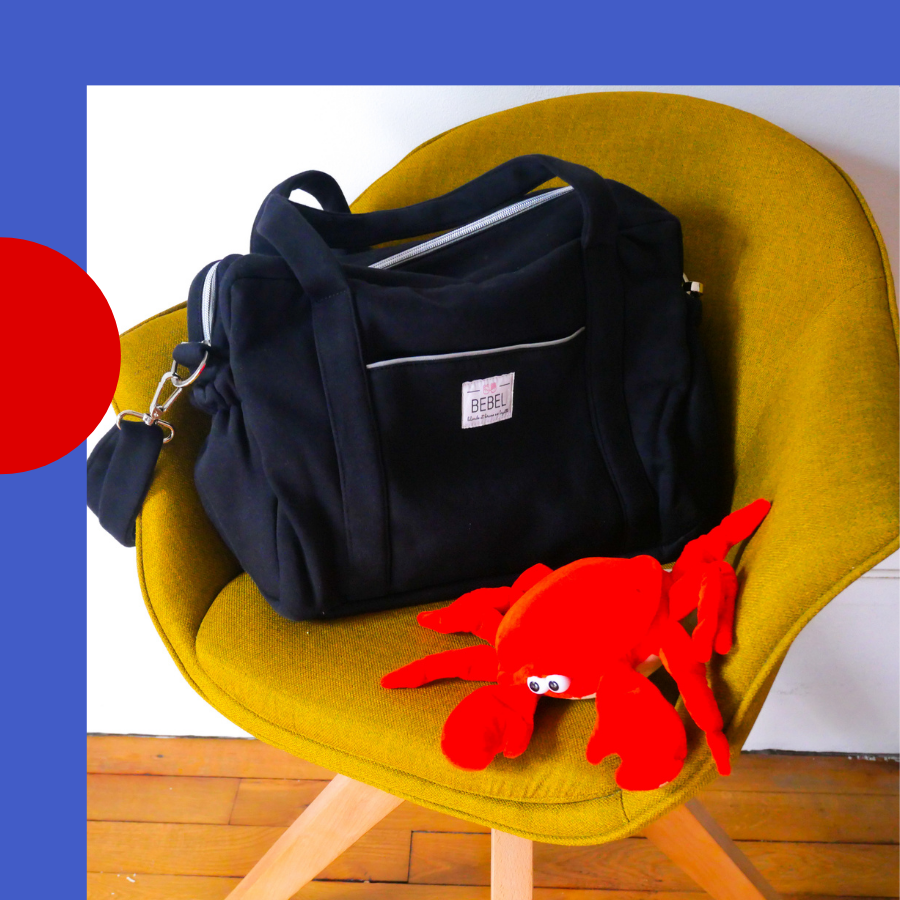 Sac a langer blonde sales et brune en layette